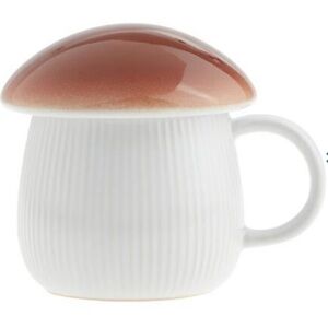 Brown Mushroom Mug with Lid ☕️ 🍄 (For Bundle Purchases Only)